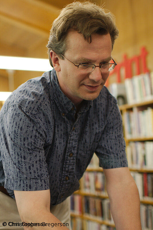 Photo of Director Scott Vrieze, Friday Memorial Library(7863)