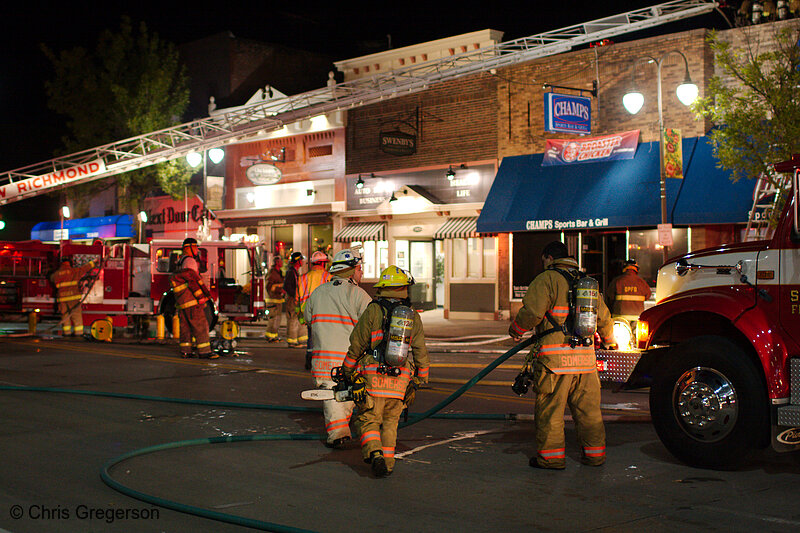 Photo of Somerset and New Richmond Fire Fighters, Champs Sports Bar(7947)