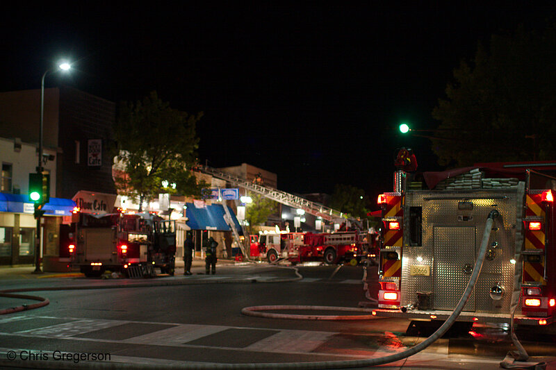Photo of Multiple Fire Engines on Knowles Avenue, New Richmond(7951)