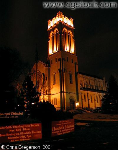 St.Mark's Episcopal Cathedral at Night