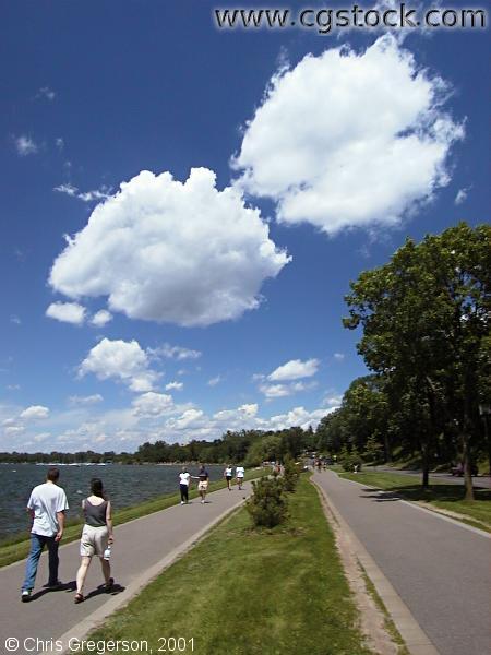 Paths Around Lake Calhoun