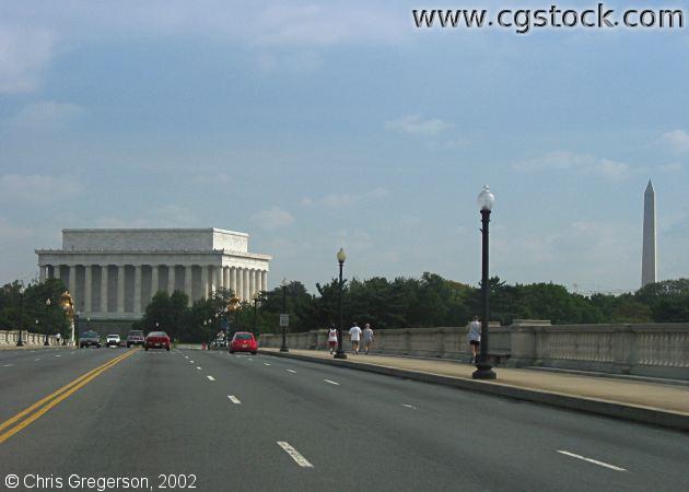 Memorial Bridge and the Lincoln Memorial