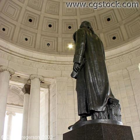 Inside the Thomas Jefferson Memorial