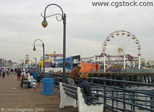 Santa Monica Pier and Pacific Park