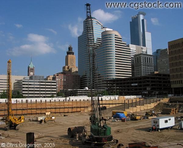 Downtown Construction Site