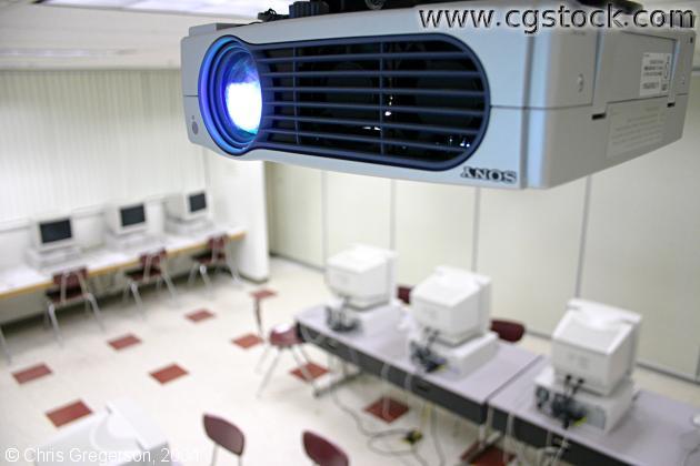 Projector in a Computer Classroom / Lab