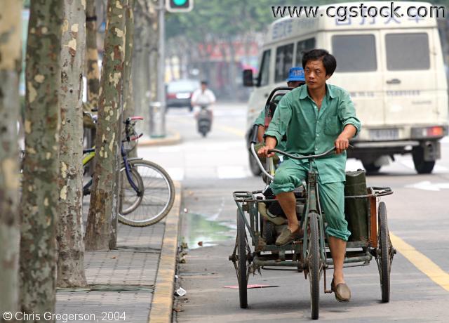 Bicycle Cart, Shanghai, China