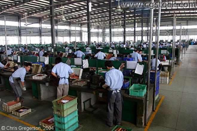 Copper Parts Factory, Zhejiang, China