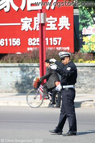 Chinese Traffic Cop