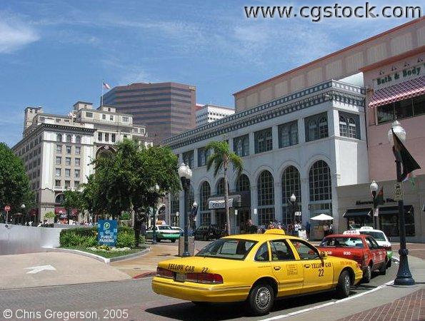 Taxi Stand at Horton Plaza 