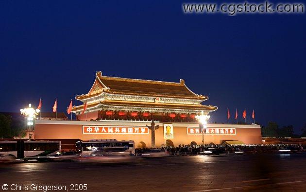 Forbidden City at Night, Beijing, China