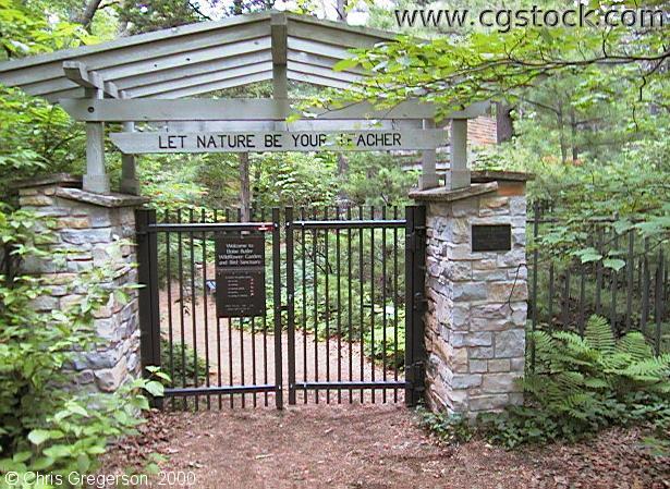 Gates to the Eloise Butler Wildflower Garden