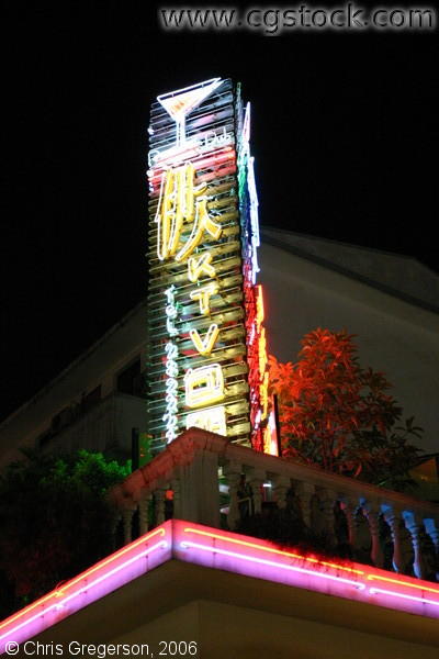 Neon Marquee at Night, Guilin, China