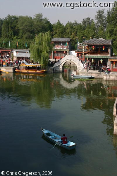 Back Lake and Suzhou Street, Summer Palace, Beijing