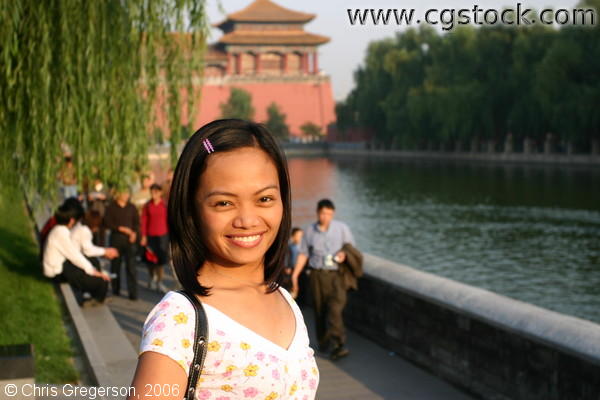Young Woman at the Forbidden City