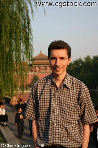White Male, Forbidden City, Beijing, China