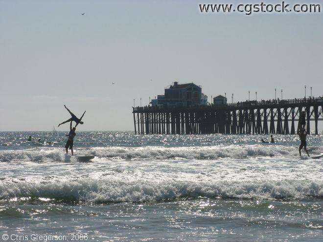 Tandem Surfing Competition, Oceanside