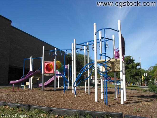 Playground at a Neighborhood School