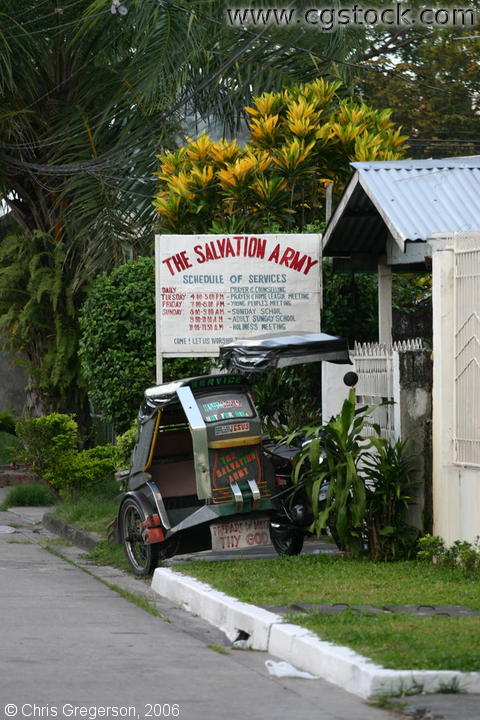 Headquarters and Meeting Place for the Salvation Army, a Christian Group in Angeles City