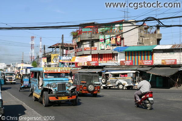 Busy Street in the Philippines (Angeles City, Pampanga)
