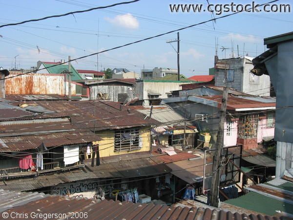 Chain of Houses in One of the Localities in Manila Area