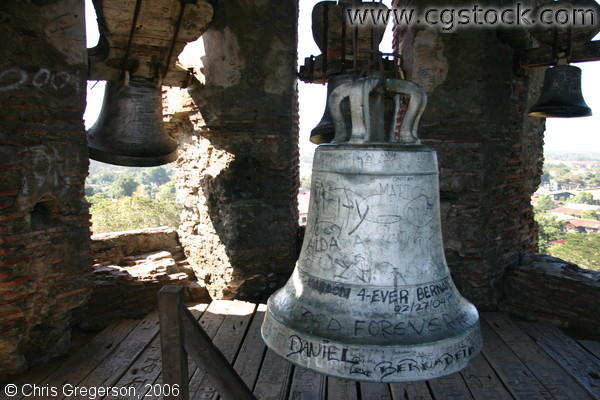 Bells in the Belfry Tower of Vigan, Ilocos Sur, Philippines