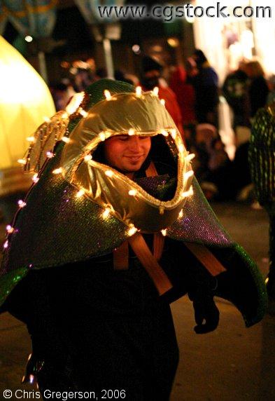 Fish Character in the Holidazzle Parade