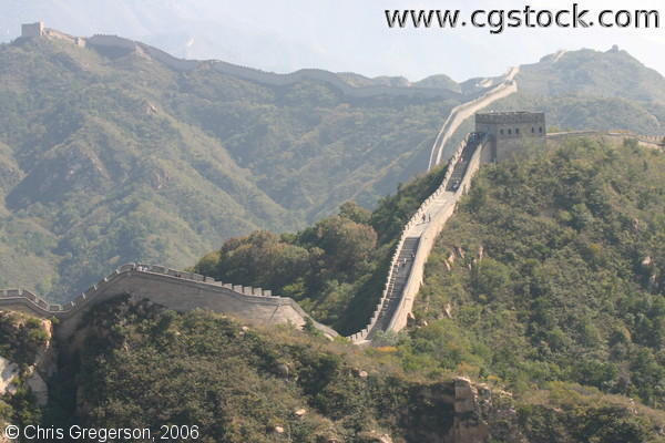 The Winding Badaling Great Wall