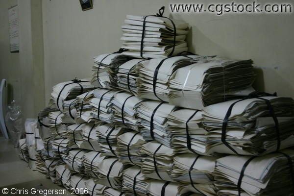 Bundles of Medical Records in Ospital ng Angeles (ONA)