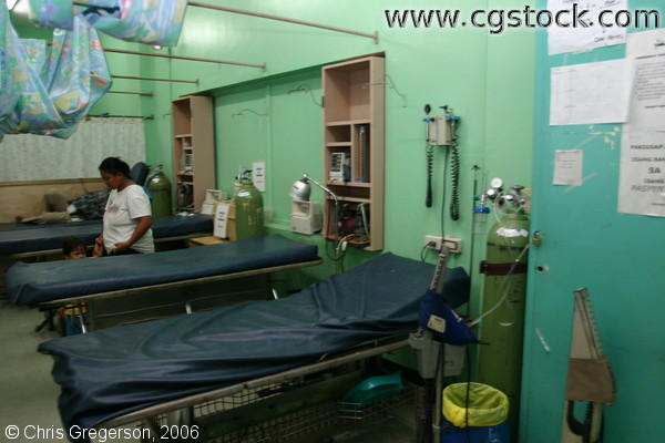 Emergency Room at Ospital ng Angeles (ONA), the Angeles City Hospital in the Philippines.
