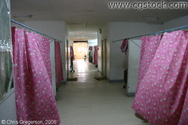 Curtains Billowing in a Ward at Ospital ng Angeles