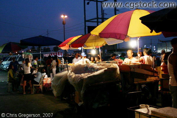 Night Market in Baclaran, Philippines