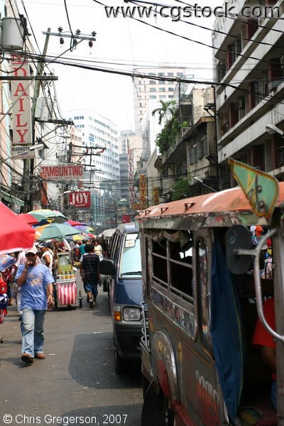 Street in Divisoria, Metro Manila
