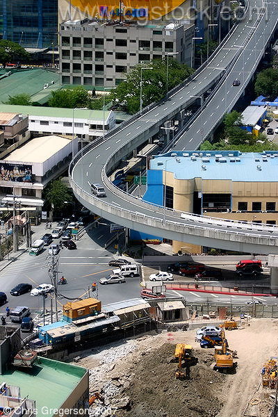 Pasay Road/Amorsolo internchange in Makati, Manila
