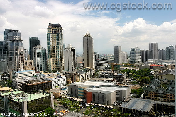 Makati Skyline in Manila, the Philippines