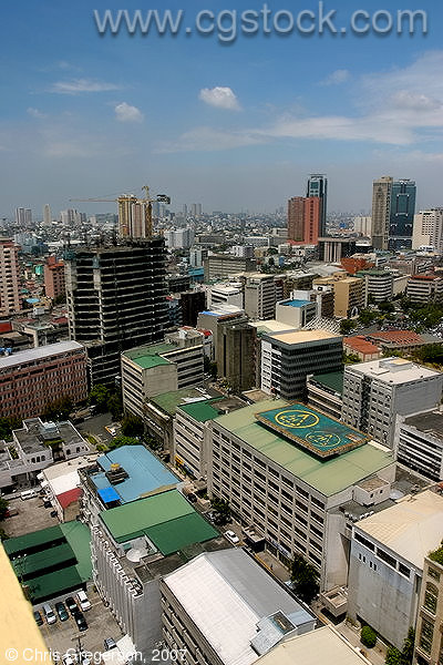 Manila Looking Northwest from Makati