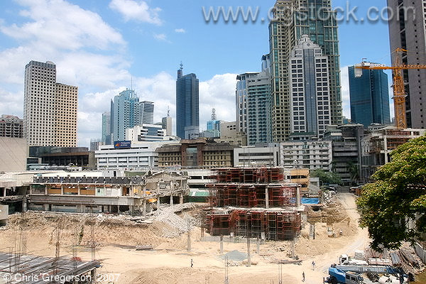 Development in Makati's Greenbelt Complex/Ayala Center