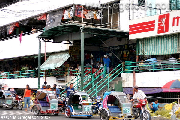 Exterior of the Laoag Public Market, Philippines