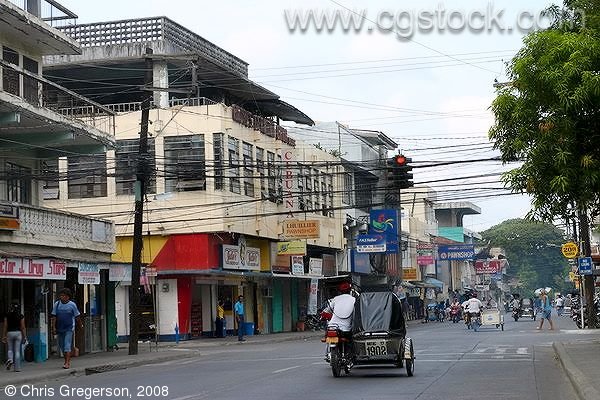 Downtown Batac, Ilocos Norte, the Philippines