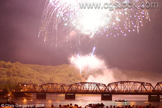 4th of July Fireworks, Stillwater, MN