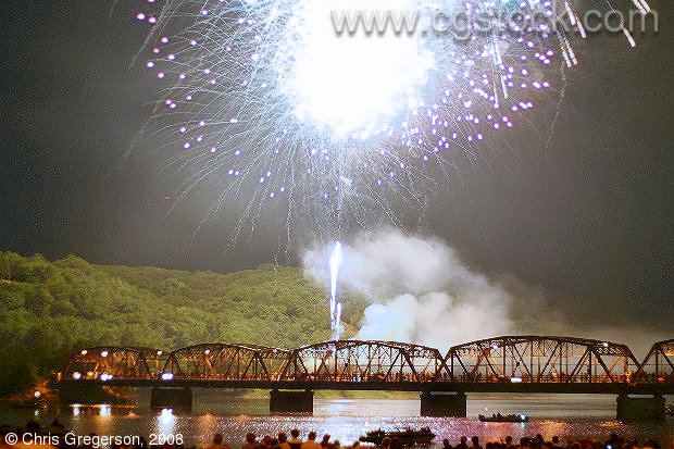 4th of July Fireworks, Stillwater, MN
