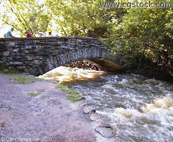 Footbridge Below Minnehaha Falls