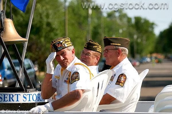 Veteran Saluting, New Richmond Fun Fest Parade
