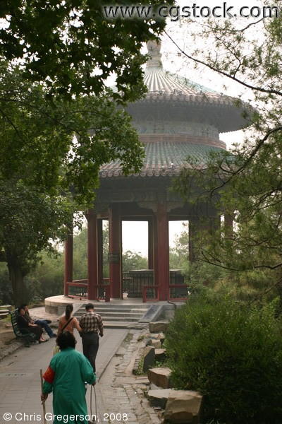 Pavilion at Jingshan Park, Beijing
