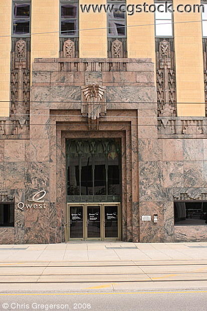Qwest Building Entrance, Minneapolis