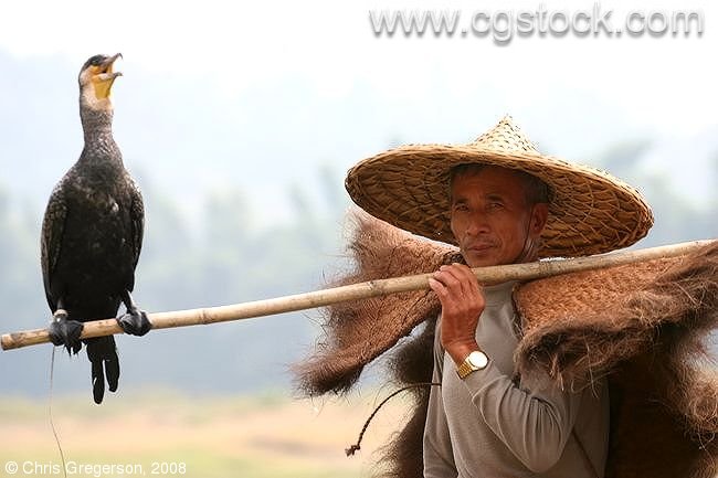 Traditional Fisherman, Li River, China
