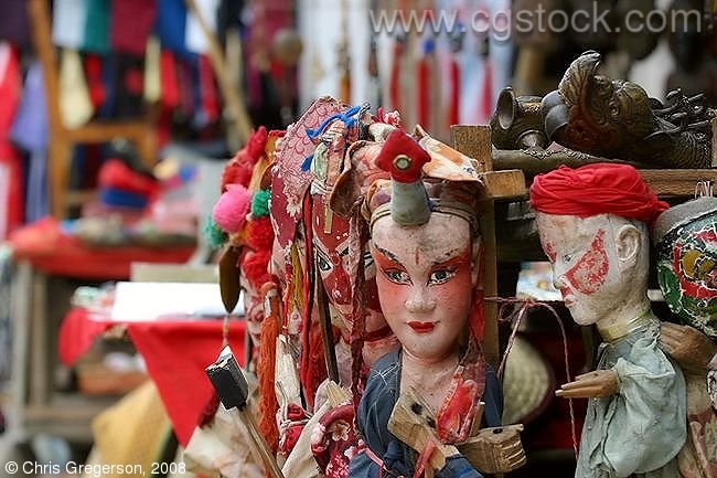 Traditional Chinese Puppets, Yangshuo, China