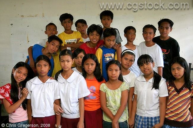 Fifth Grade Class Photo, the Philippines