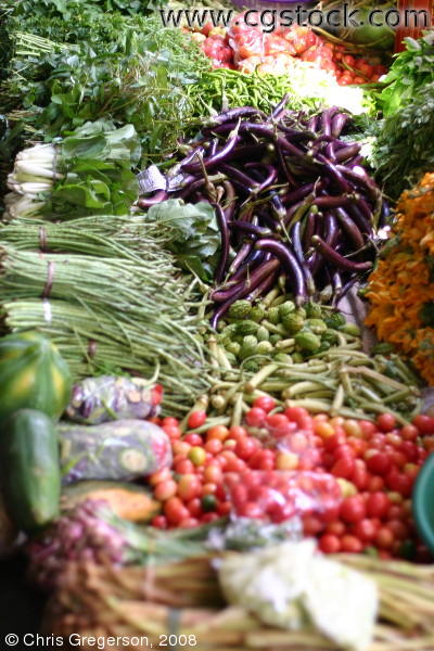 Fresh Produce, Laoag Public Market, The Philippines