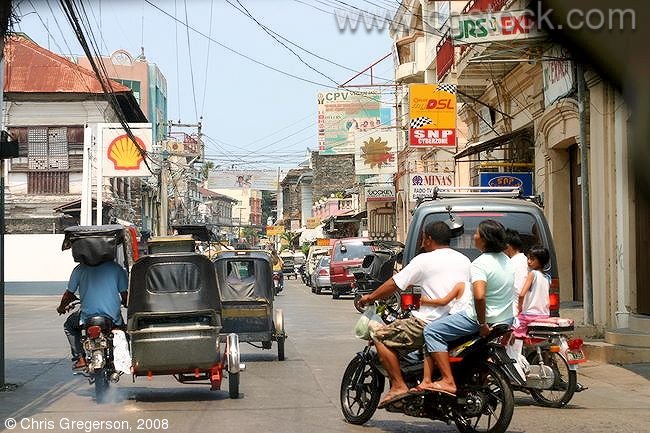 Vigan Street Scene, Philippines